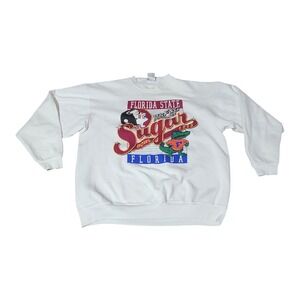 Vintage 1995  Florida State Florada Gators Sugar Bowl Crewneck Sweatshirt XL B28
